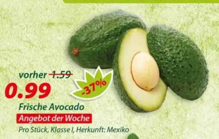 Frische Avocado
