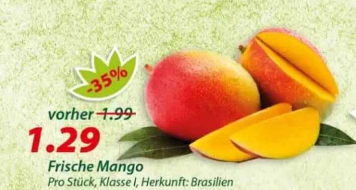 Frische Mango