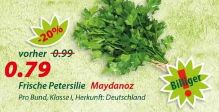 Frische Petersilie Maydanoz