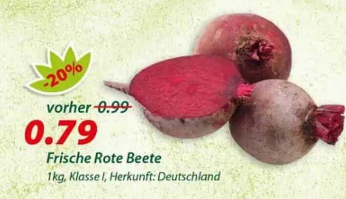 Frische Rote Beete