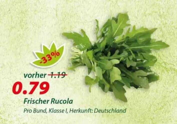 Frischer Rucola