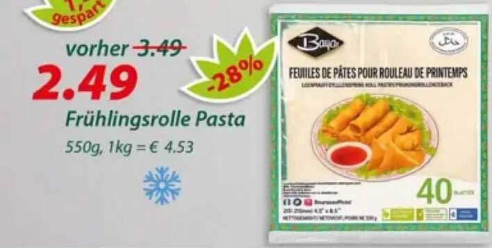 Frühlingsrolle Pasta