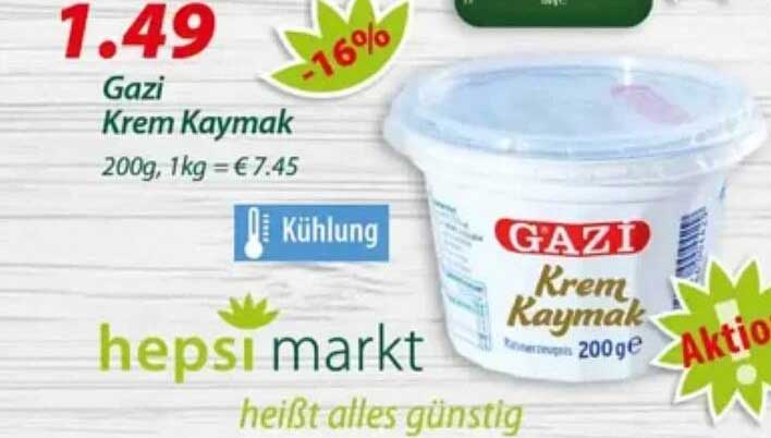Gazi Krem Kaymak