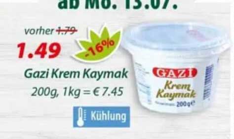 Gazi Krem Kaymak
