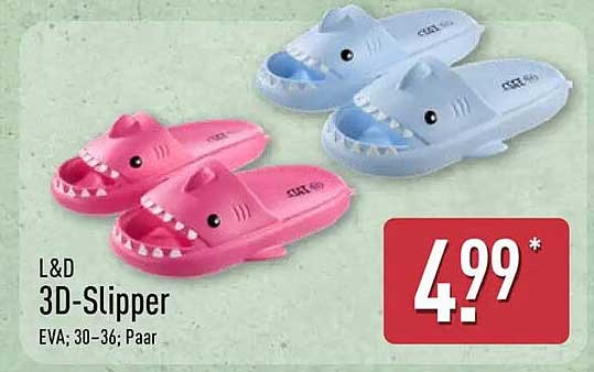 L&D 3D-Slipper