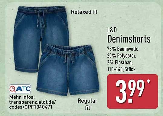 L&D Denimshorts