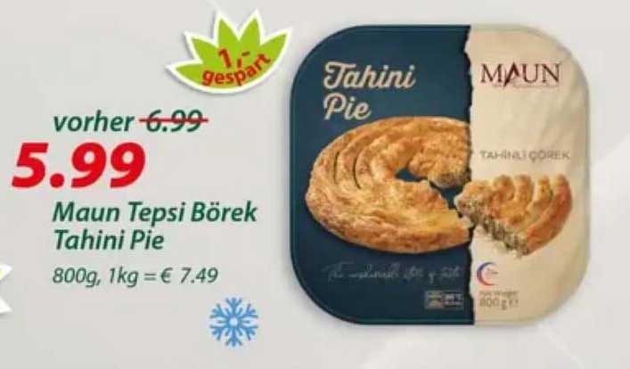 Maun Tepsi Börek Tahini Pie