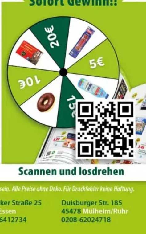 Scannen und losdrehen