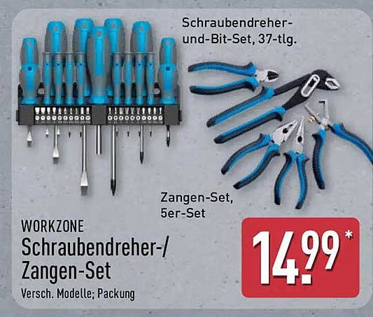 Schraubendreher-/Zangen-Set
