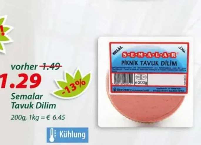 Semalar Tavuk Dilim