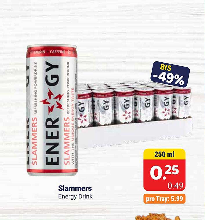 Slammers Energy Drink