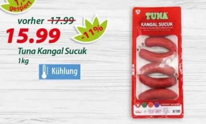 Tuna Kangal Sucuk 1kg
