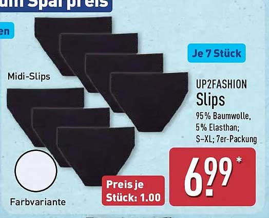 UP2FASHION Slips