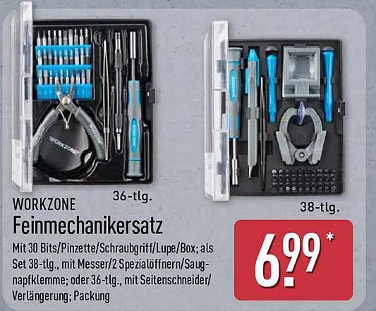 WORKZONE Feinmechanikersatz