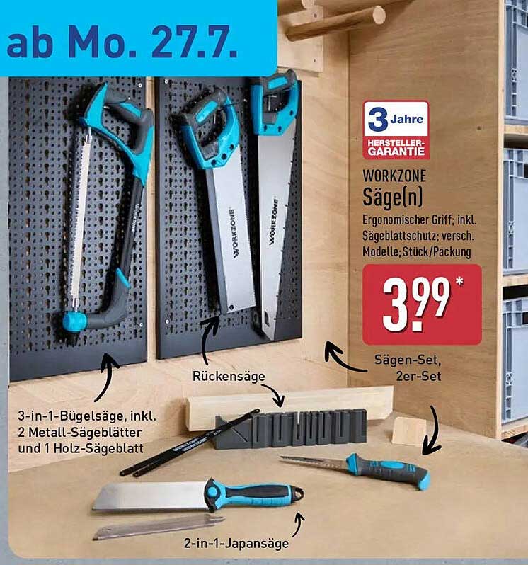 WORKZONE Sägen