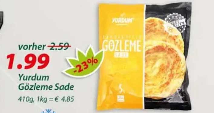 Yurdum Gözleme Sade