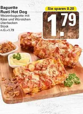 Baguette Rusti Hot Dog