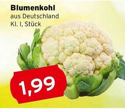Blumenkohl aus Deutschland, Kl. I, Stück