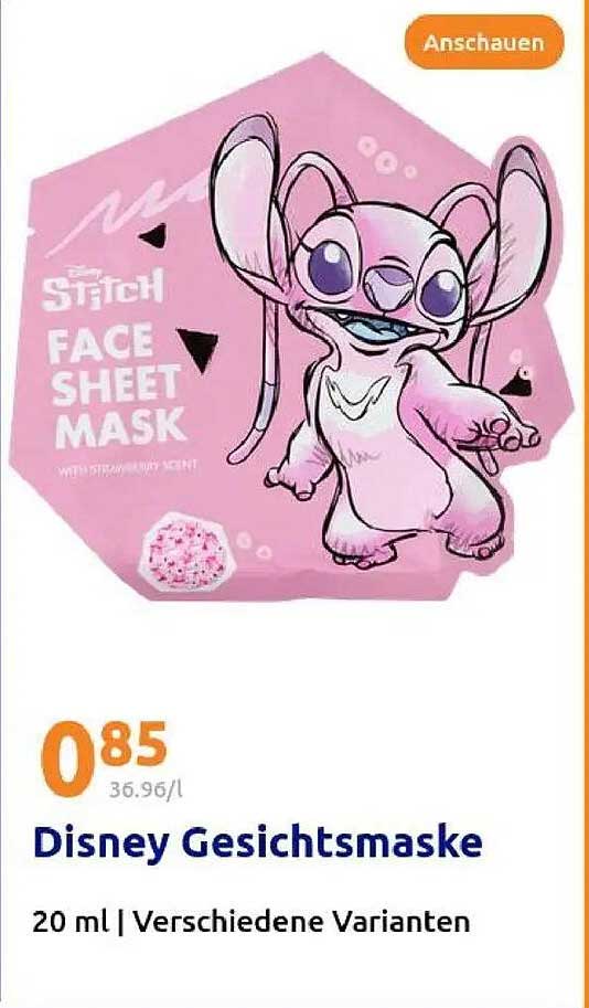 Disney Gesichtsmaske