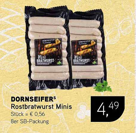 DORNSEIFERS Rostbratwurst Minis