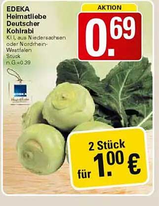 EDEKA Heimatliebe Deutscher Kohlrabi