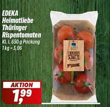 EDEKA Heimatliebe Thüringer Rispentomaten 650 g
