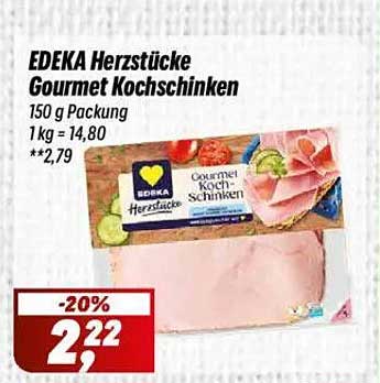 EDEKA Herzstücke Gourmet Kochschinken 150 g
