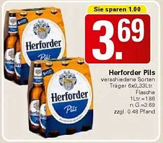 Herforder Pils 6x0,33L - Vielfältiger Genuss