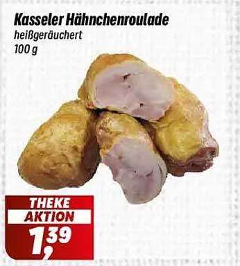 Kasseler Hähnchenroulade - heißgeräuchert 100 g