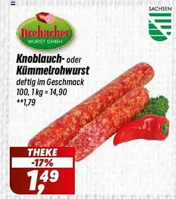 Knoblauch- oder Kümmelrohwürst - Deftiger Genuss für jeden Anlass!