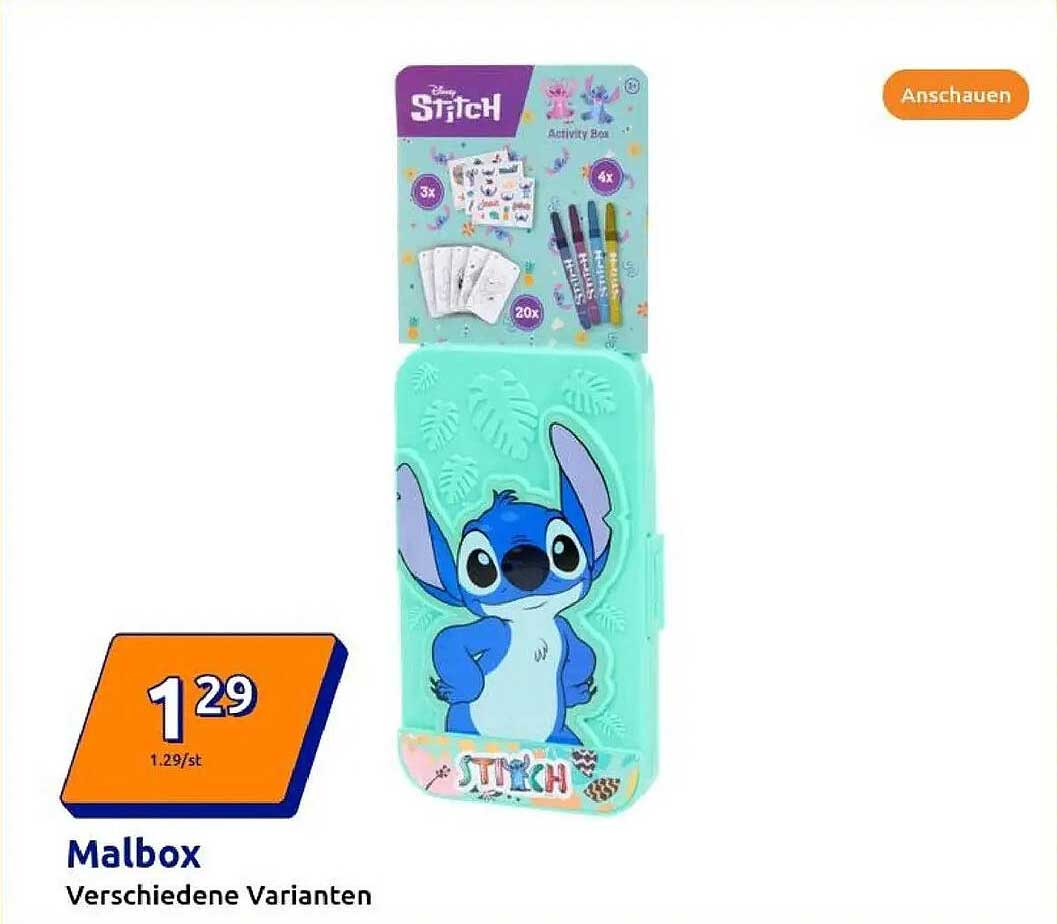 Malbox – Verschiedene Varianten