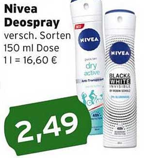 Nivea Deospray - verschiedene Sorten 150 ml Dose