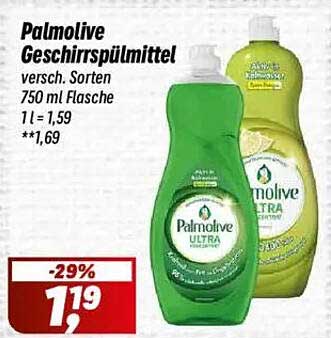 Palmolive Geschirrspülmittel 750 ml - Verschiedene Sorten