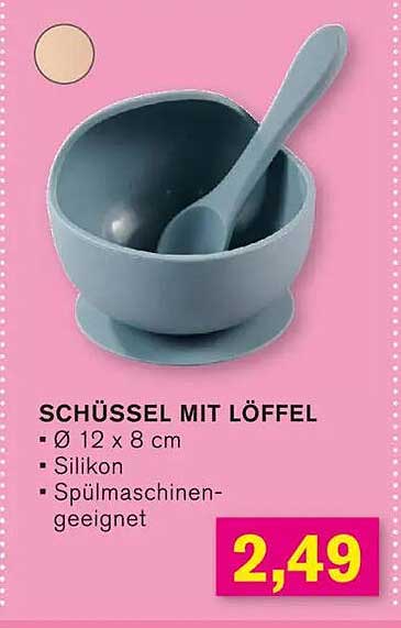 SCHÜSSEL MIT LÖFFEL