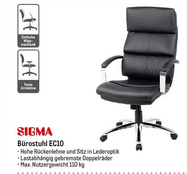 SIGMA Bürostuhl EC10