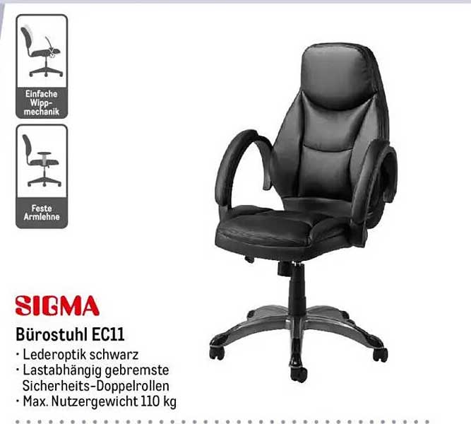 SIGMA Bürostuhl EC11