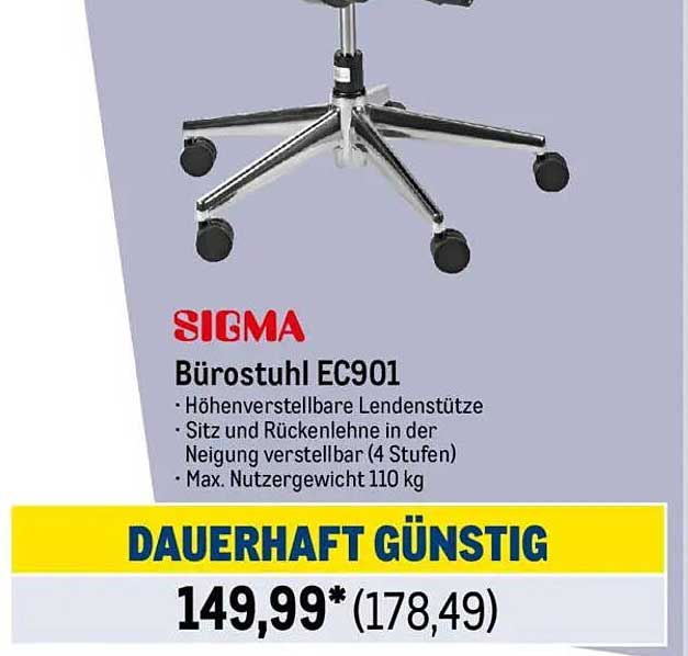 SIGMA Bürostuhl EC901