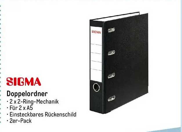 SIGMA Doppelmappen, 2er-Pack