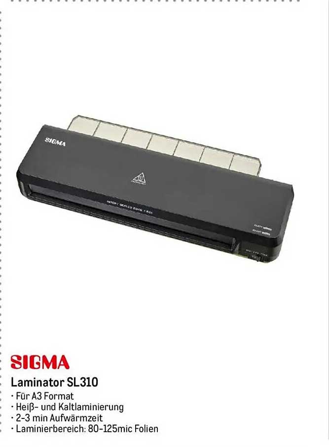 SIGMA Laminator SL310