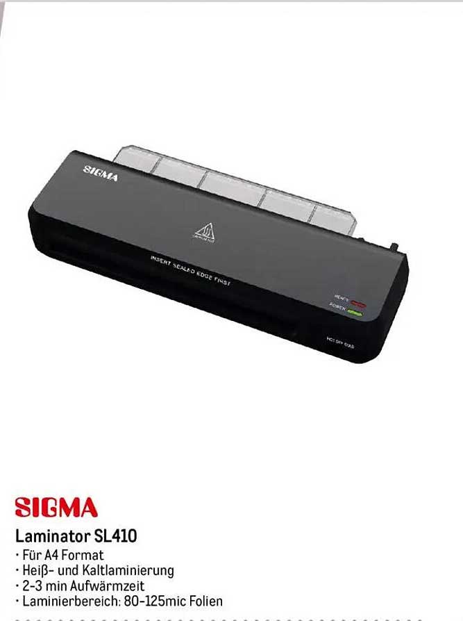 SIGMA Laminator SL410