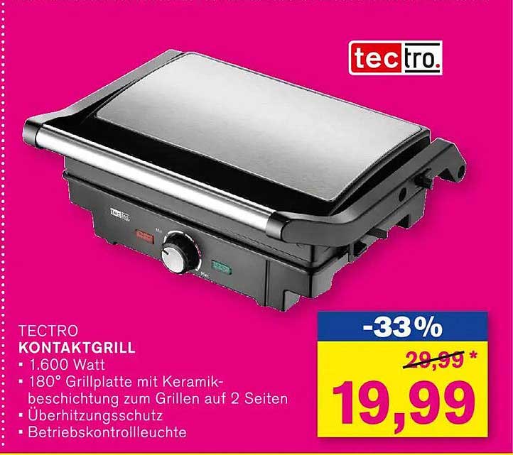 TECTRO KONTAKTGRILL