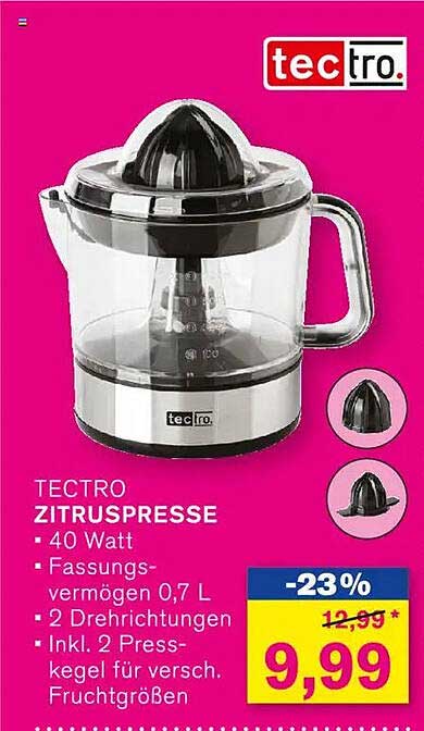 TECTRO ZITRUSPRESSER