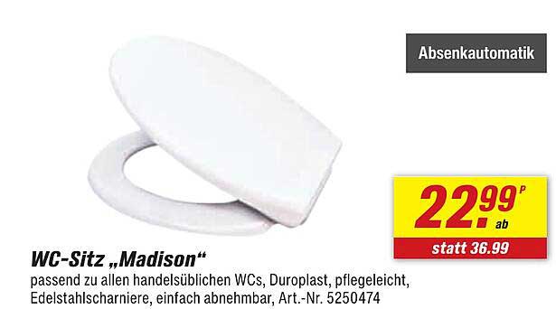 WC-Sitz „Madison“
