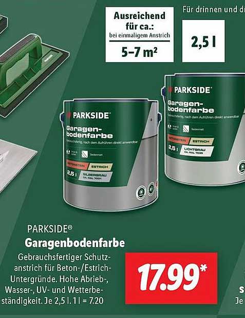 PARKSIDE Garagenbodenfarbe