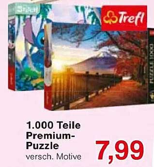 1.000 Teile Premium-Puzzle - verschiedene Motive