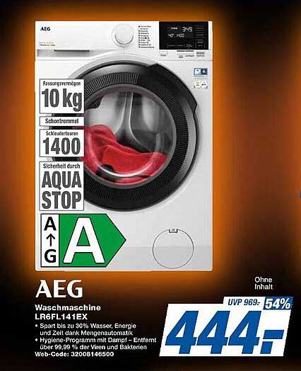 AEG Waschmaschine LRF6FL141EX