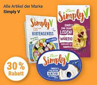 Alle Artikel der Marke Simply V - 30% Rabatt