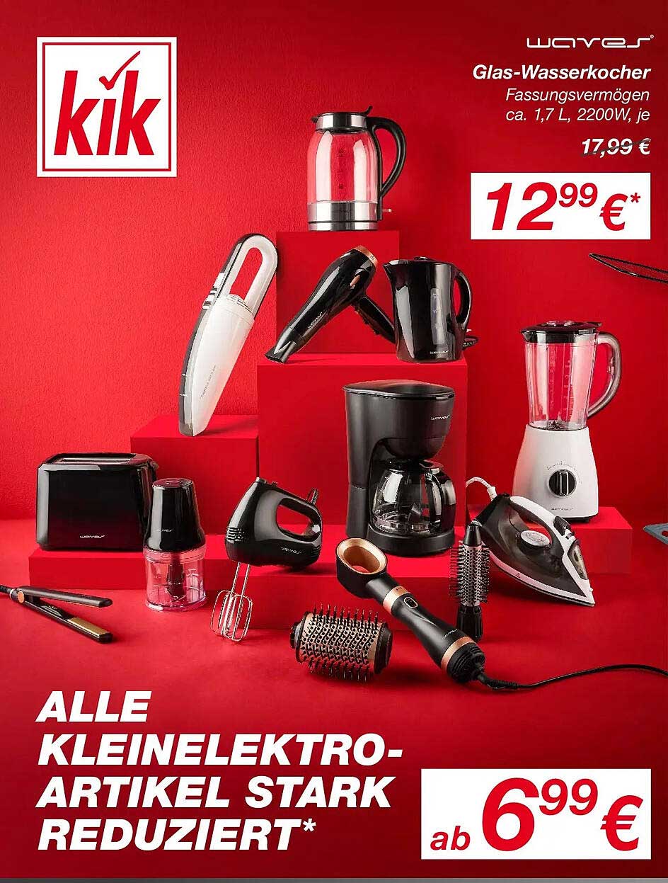 ALLE KLEINELEKTRO-ARTIKEL STARK REDUZIERT*