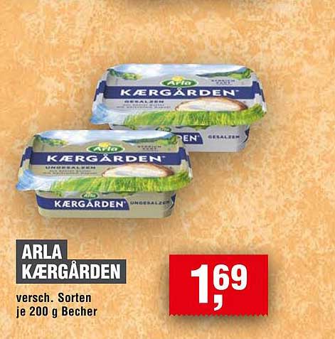 ARLA KÆRGÅRDEN 200 g Becher - verschiedene Sorten