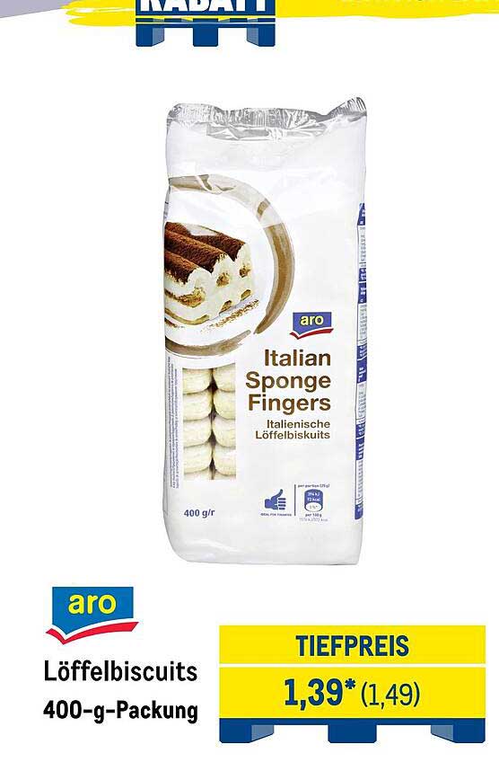 aro Löffelbiscuits 400-g-Packung